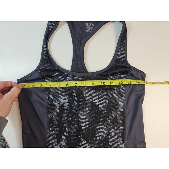 Champion active tank top summer lot of 2 size small one duo grey running yoga - Picture 7 of 10